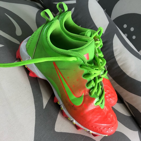 rainbow softball cleats